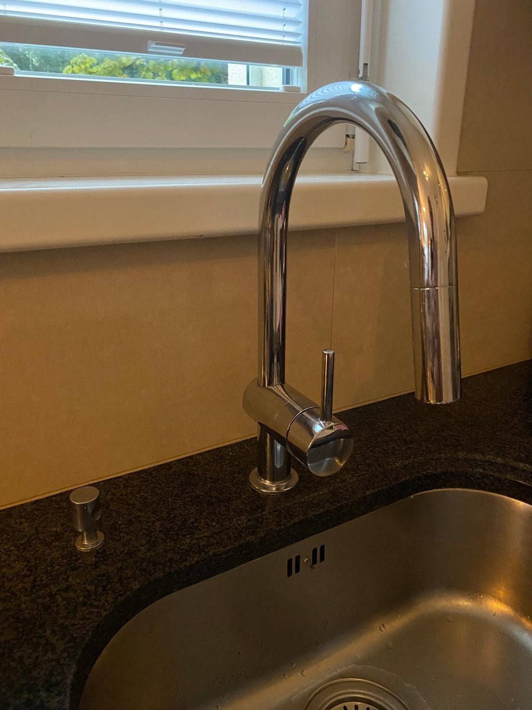 Kitchen tap installed by Handy Man Mike